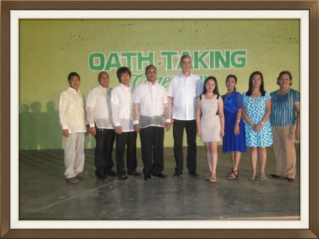 Aguisan Barngay Council Oath Taking